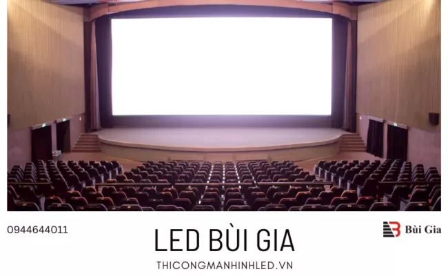 Thi công màn hình LED hội trường uy tín