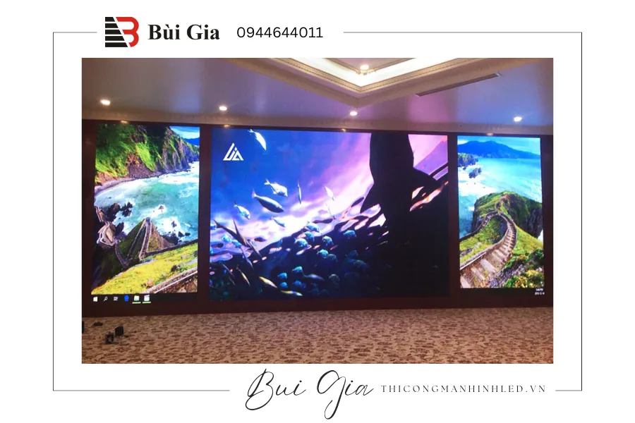 Nhược điểm của màn hình LED trong nhà