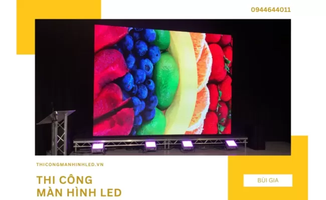 Các sự cố thường gặp khi sử dụng màn hình LED