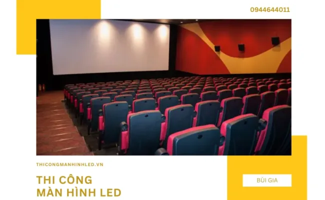 Lựa chọn màn hình LED cho studio và rạp chiếu phim