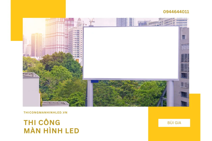 Màn hình LED GKGD sử dụng công nghệ SMD