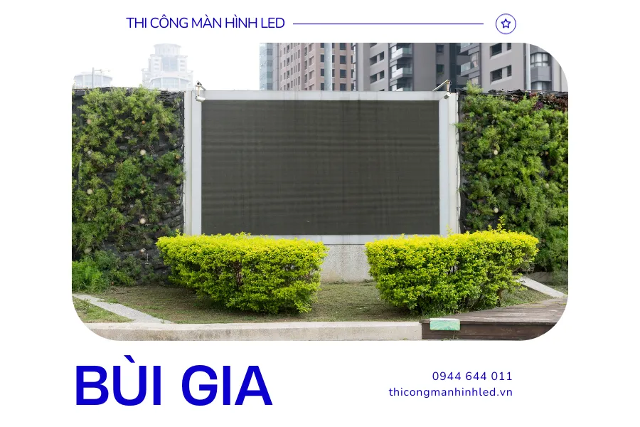 Một số vấn đề khi sử dụng màn hình LED tại khu vực giông bão