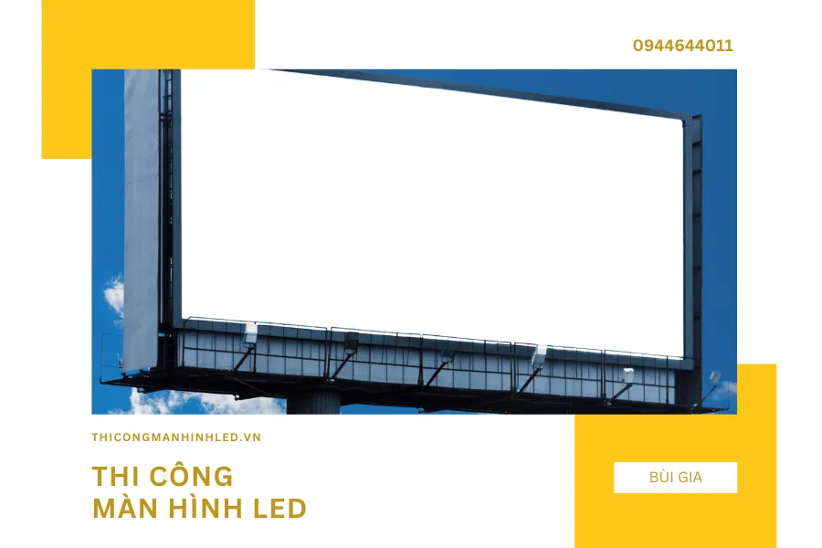 Hướng dẫn chi tiết cách lắp đặt màn hình LED ngoài trời