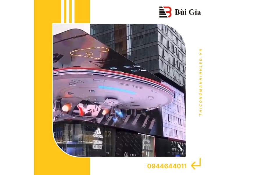 Bạn đã biết về màn hình LED quảng cáo 3D chưa?