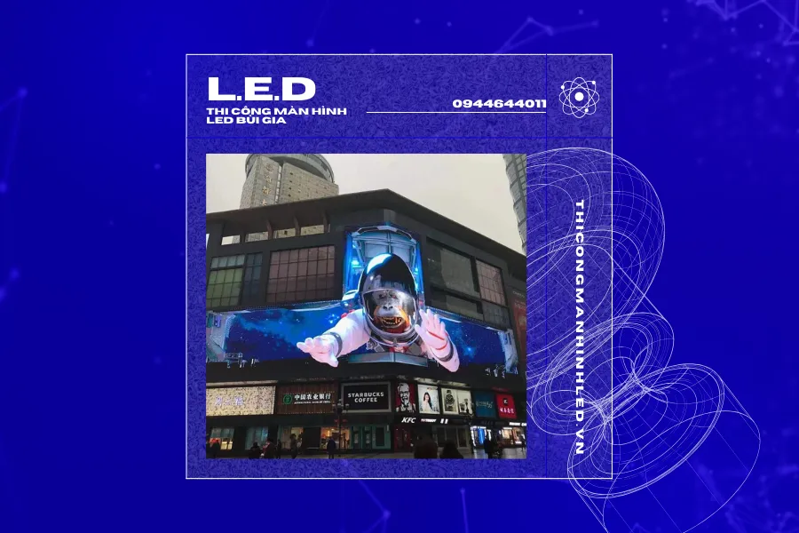 Cách thức hoạt động màn hình LED 3D