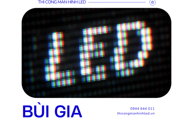 Ứng dụng của màn hình LED chạy chữ