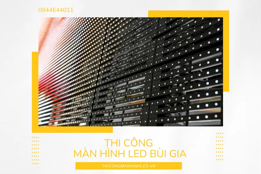 Màn hình LED ghép không viền là gì?