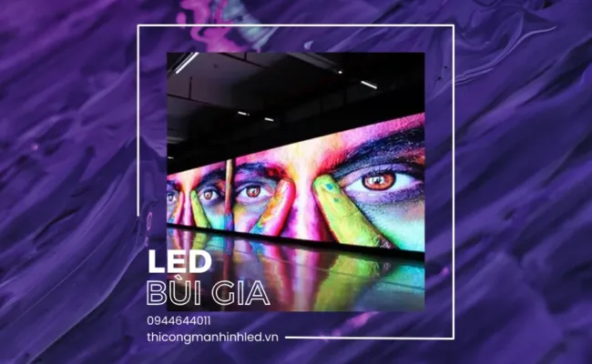 Bảo trì mặt trước và mặt sau của màn hình LED