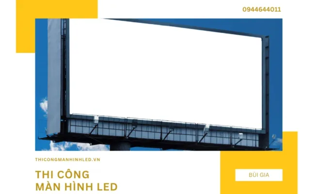 Hướng dẫn chi tiết cách lắp đặt màn hình LED ngoài trời