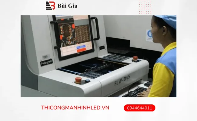 Ứng dụng AOI trong ngành sản xuất màn hình LED