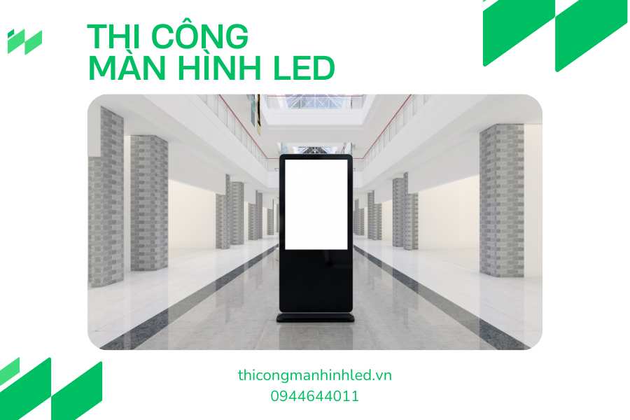 Tác dụng của màn hình LCD chân đứng 50 inch