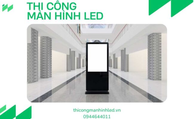Tác dụng của màn hình LCD chân đứng 50 inch