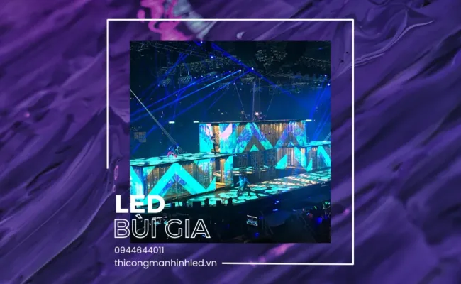 Độ tương phản màn hình LED làm hình ảnh sống động