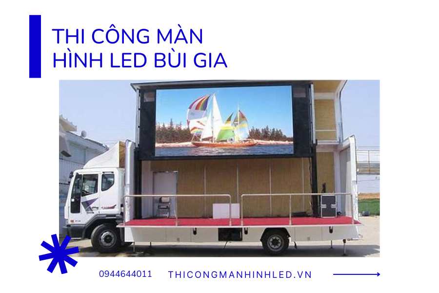 Màn hình LED di động - Giải pháp trình chiếu linh hoạt
