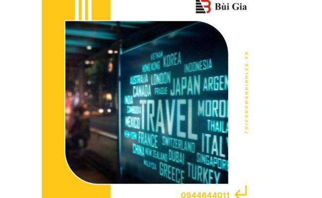 _Cách sắp xếp và ghép nối màn hình LED cho hiệu ứng trình chiếu