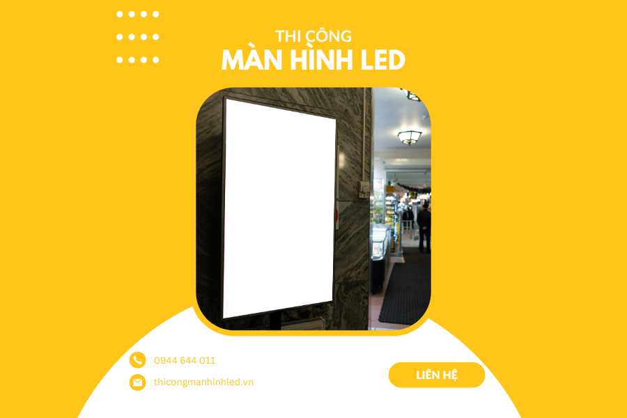 Màn hình LED siêu mỏng Xu hướng mới trong thiết kế không gian