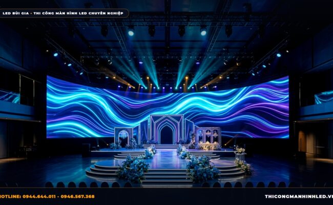 Màn Hình LED Quán Bar, Vũ Trường & Lounge: Cảm Ứng Âm Nhạc & Ánh Sáng Kinetic chính hãng LED Bùi Gia
