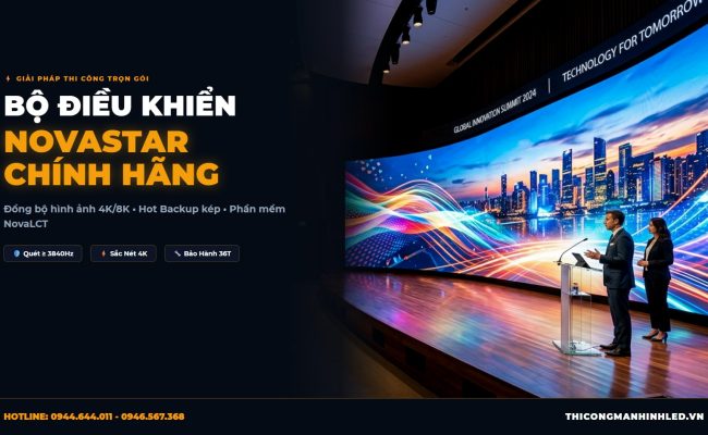 Hệ Thống Card Điều Khiển NovaStar: Cấu Hình, Đồng Bộ & Backup Kép Siêu Bền chính hãng LED Bùi Gia