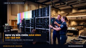 Dịch Vụ Sửa Chữa Màn Hình LED Chuyên Nghiệp: Thay Bóng LED, IC & Card Điều Khiển chính hãng LED Bùi Gia