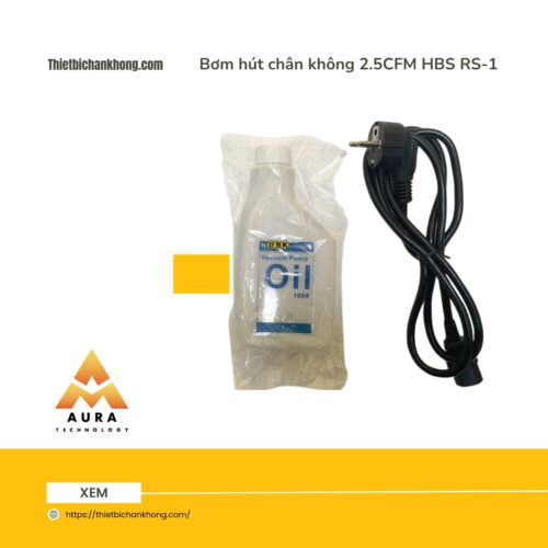 Bơm hút chân không 2.5CFM HBS RS-1