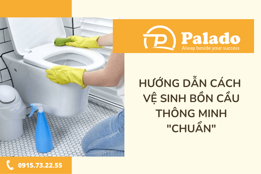 Hướng dẫn cách vệ sinh bồn cầu thông minh chuẩn (1)