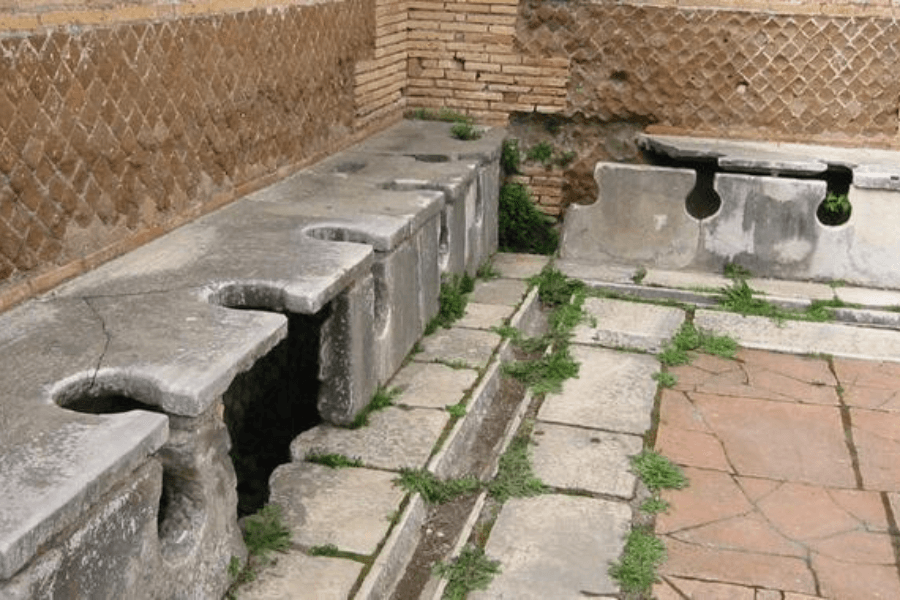 Nhà vệ sinh và bồn cầu thời La Mã cổ đại (1)