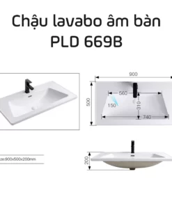 Chậu PLD669B 1200 x 1200 4