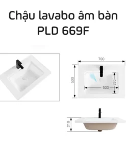 Chậu PLD669F 1200 x 1200 1