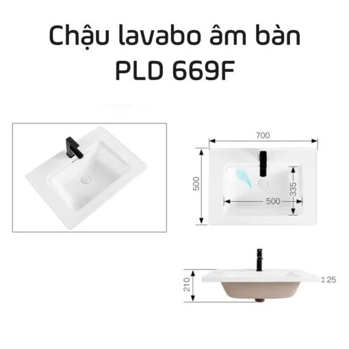 Chậu PLD669F 1200 x 1200 1