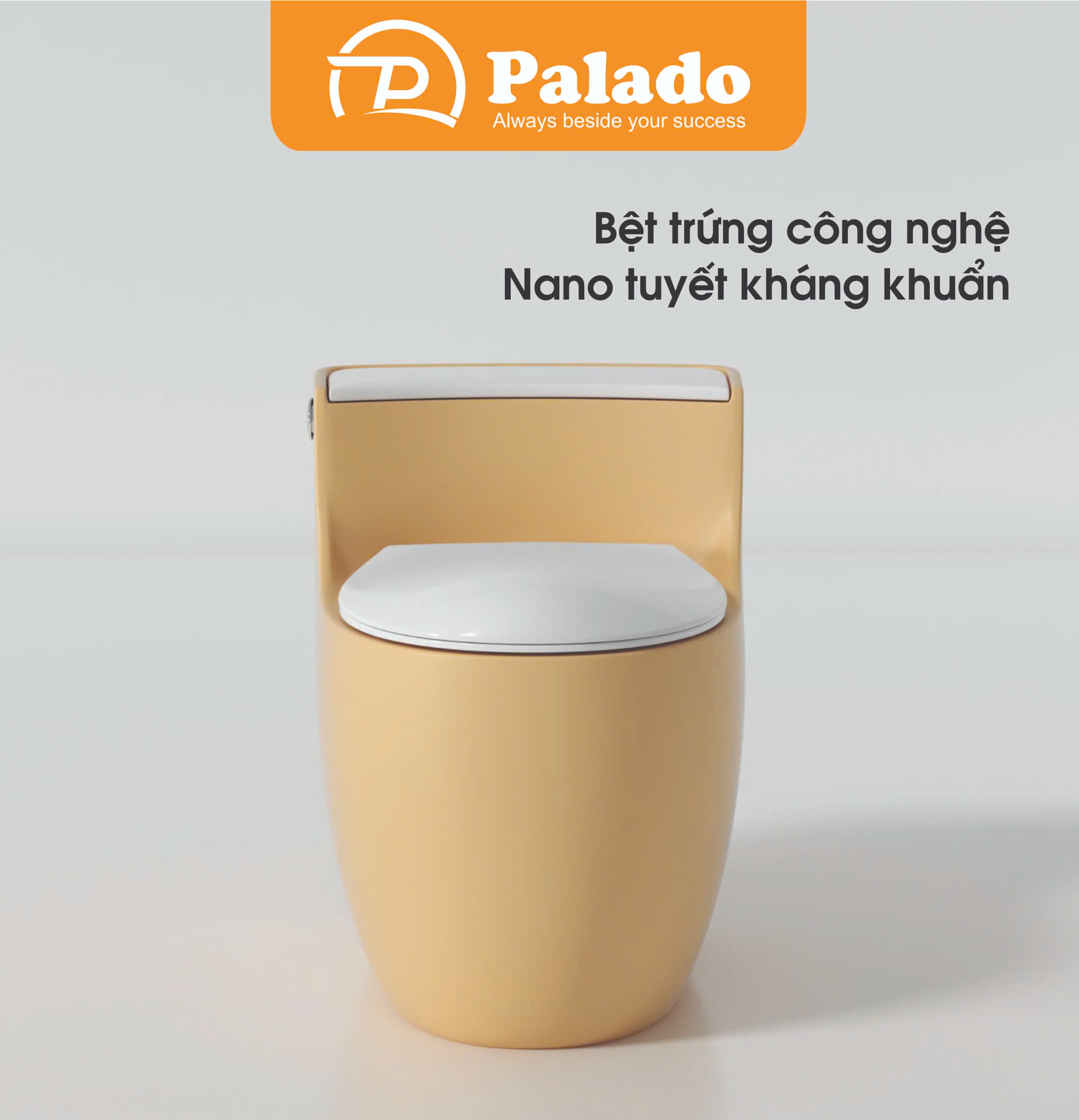 Chậu rửa mặt lavabo dương bàn Palado PLD870G