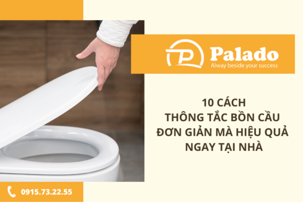 10 cách thông tắc bồn cầu đơn giản mà hiệu quả tại nhà 09