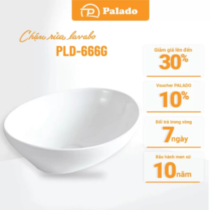 Chậu rửa lavabo dương bàn Palado PLD666G