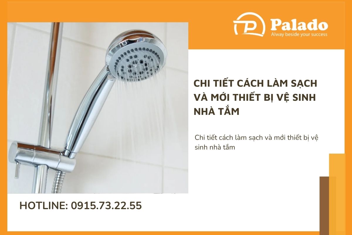 Chi tiết cách làm sạch và mới thiết bị vệ sinh nhà tắm