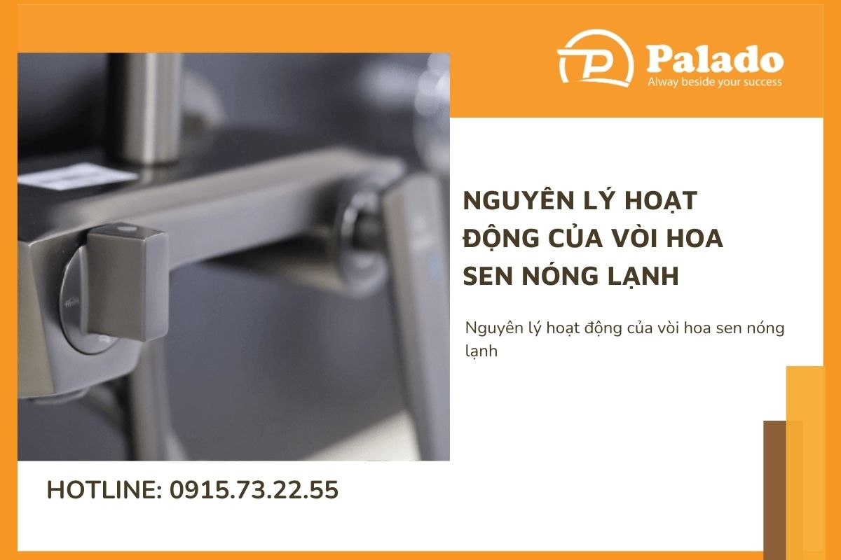 Nguyên lý hoạt động của vòi hoa sen nóng lạnh