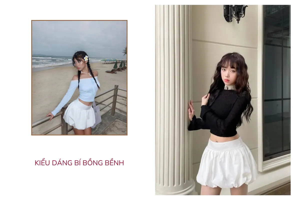 Kiểu dáng bí bồng bềnh