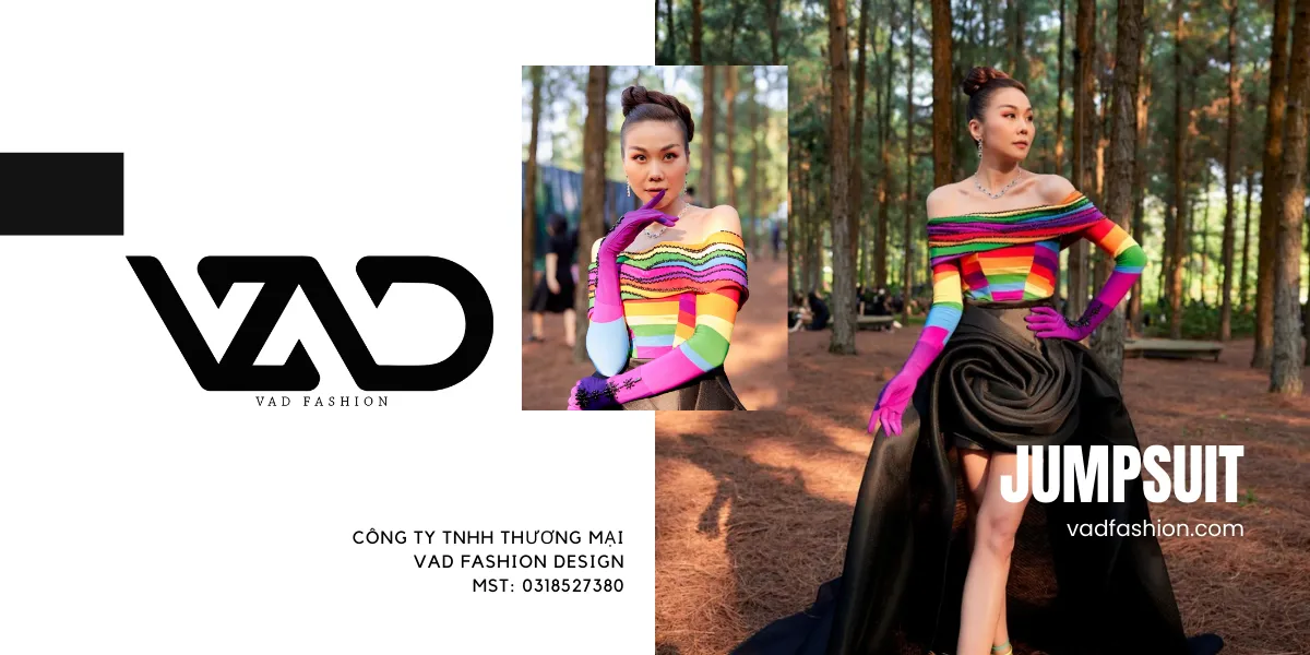 Thanh Hằng tỏa sáng trong vai trò Vedette trong BST "Rainbow in the Forest"