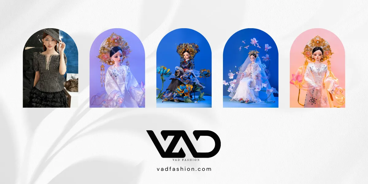 Nữ NTK Vân Anh Scarlet đã tái hiện các giá đồng - biểu tượng của các vị thánh trong đạo Mẫu