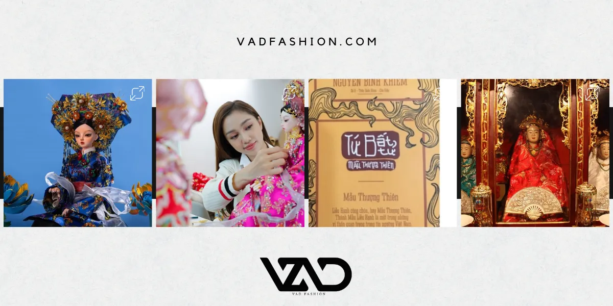 Vân Anh Scarlet là thương hiệu thời trang nổi tiếng với các bộ sưu tập mang đậm hơi thở tín ngưỡng Tứ Phủ.