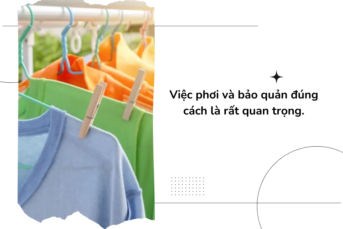 Việc phơi và bảo quản đúng cách là rất quan trọng.
