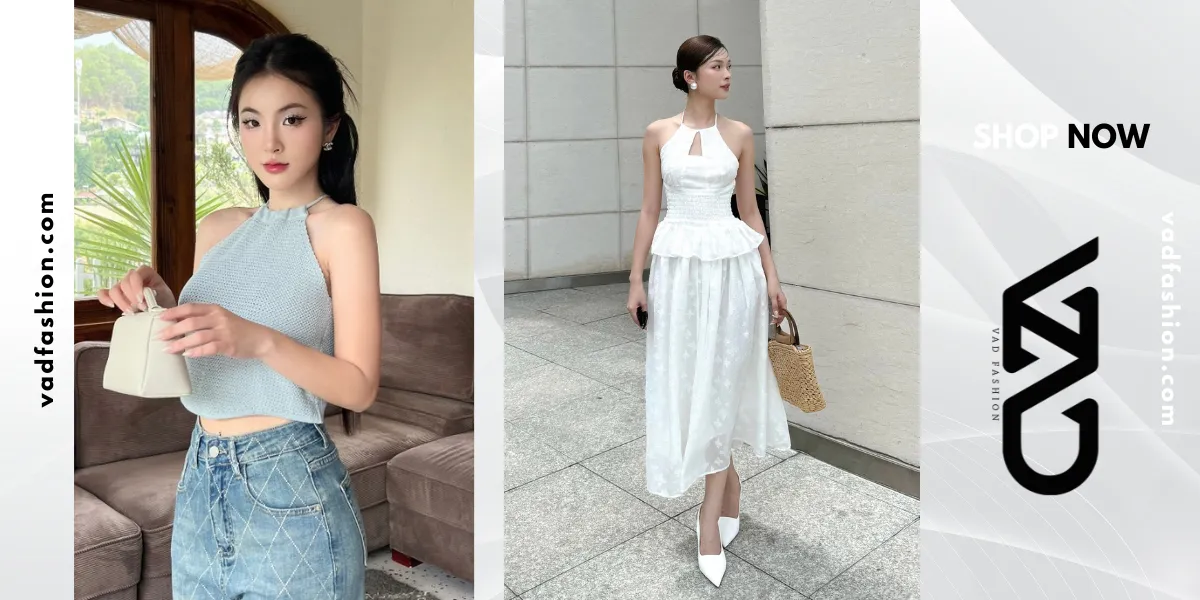 Áo Peplum dáng yếm nữ - Tạo dáng dẻo dai và quyến rũ