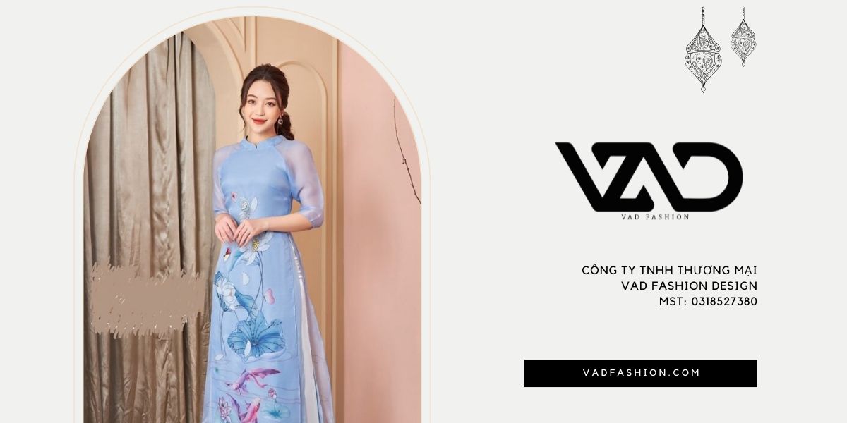 Áo tân thời màu xanh vẻ nữ tính