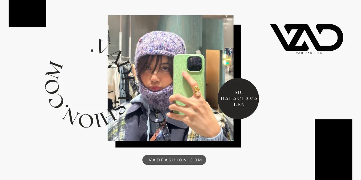 Lisa cùng mũ balaclava len