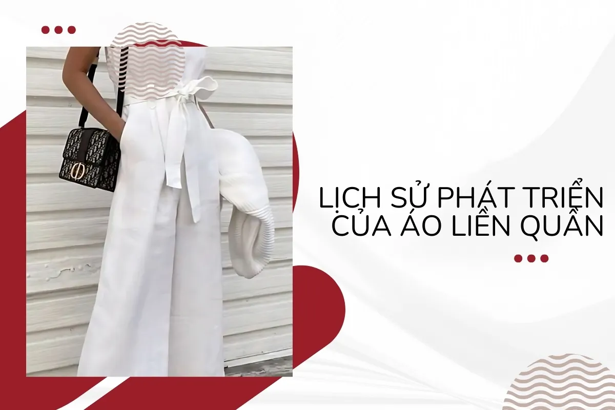 Phụ kiện kết hợp với áo liền quần