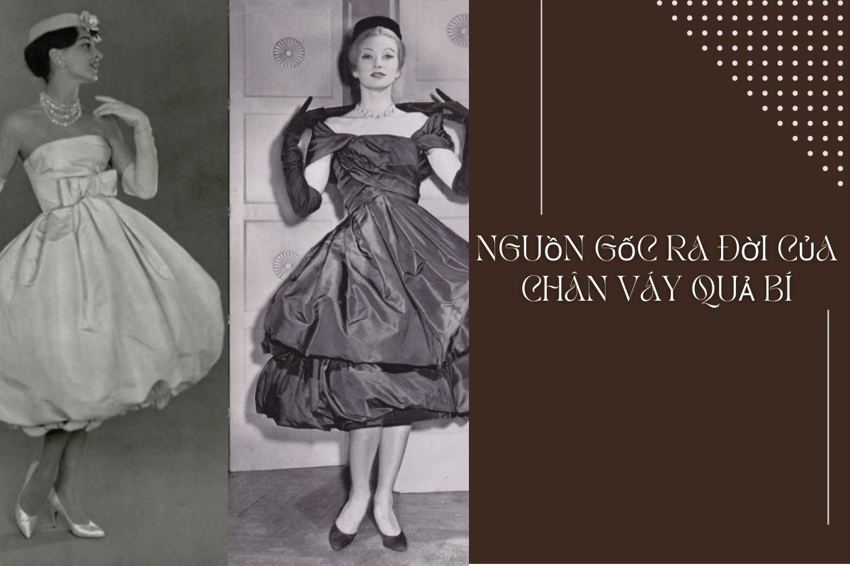 nguồn gốc của chân váy quả bí