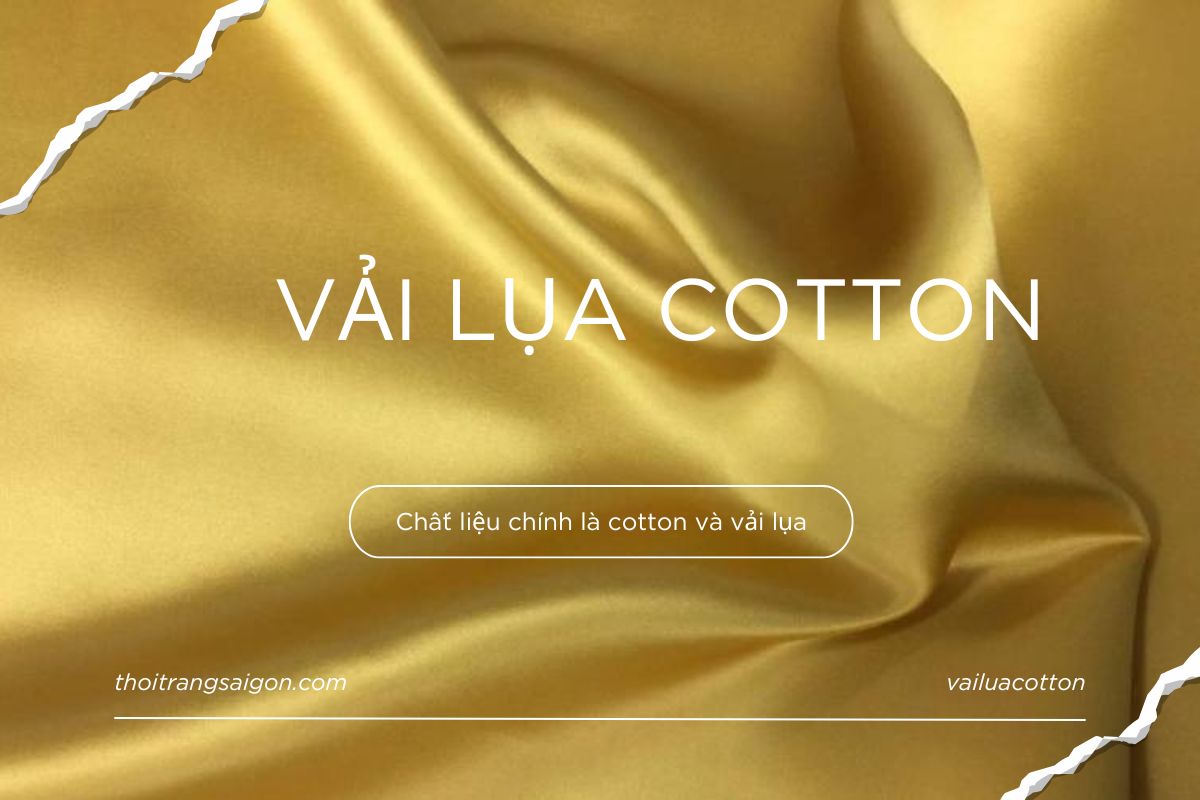 Chất liệu vải lụa cotton