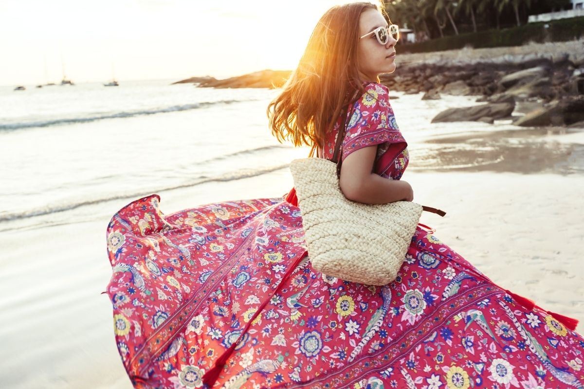 Váy maxi trending thời trang