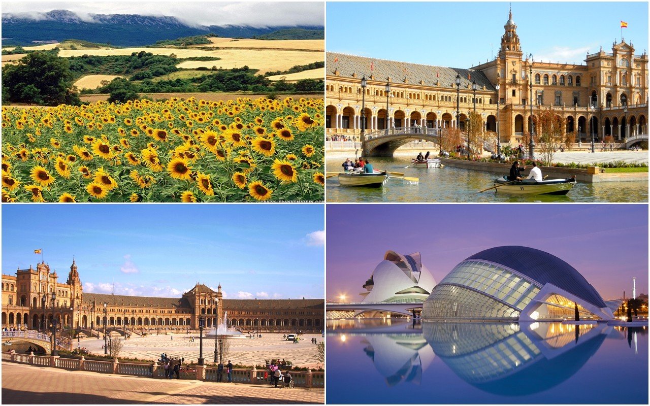 Phong cảnh tại Tây Ban Nha