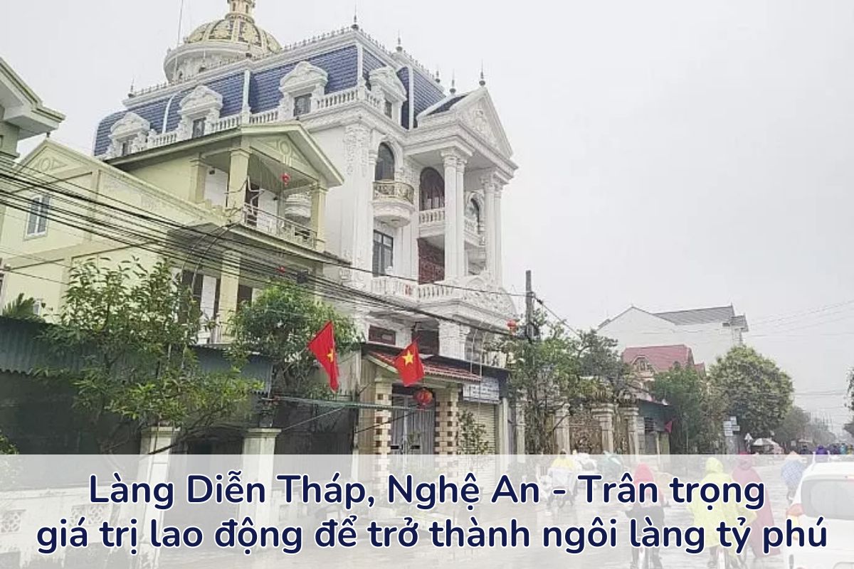 Ngôi làng tỷ phú giàu nhất Việt Nam