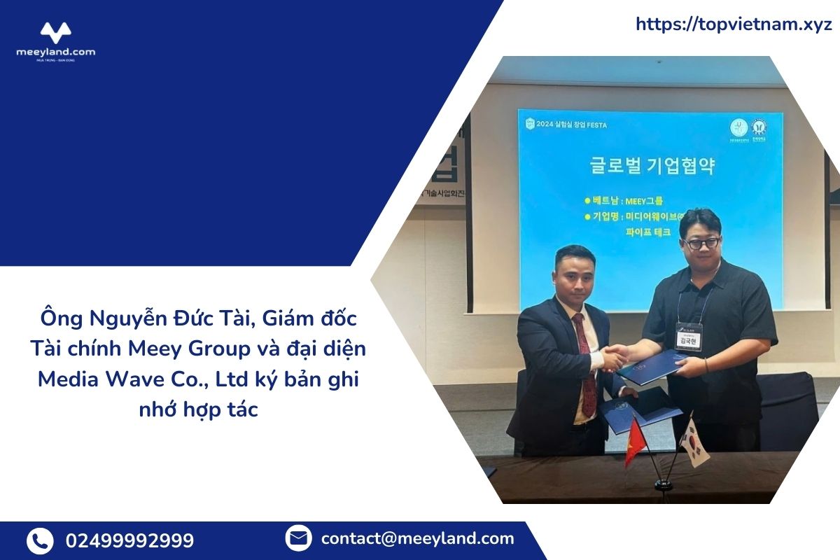 Meey Group ký bản ghi nhớ hợp tác