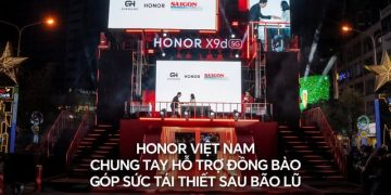 HONOR Việt Nam đồng hành cùng Báo Sài Gòn Giải Phóng hỗ trợ đồng bào vùng bão lũ